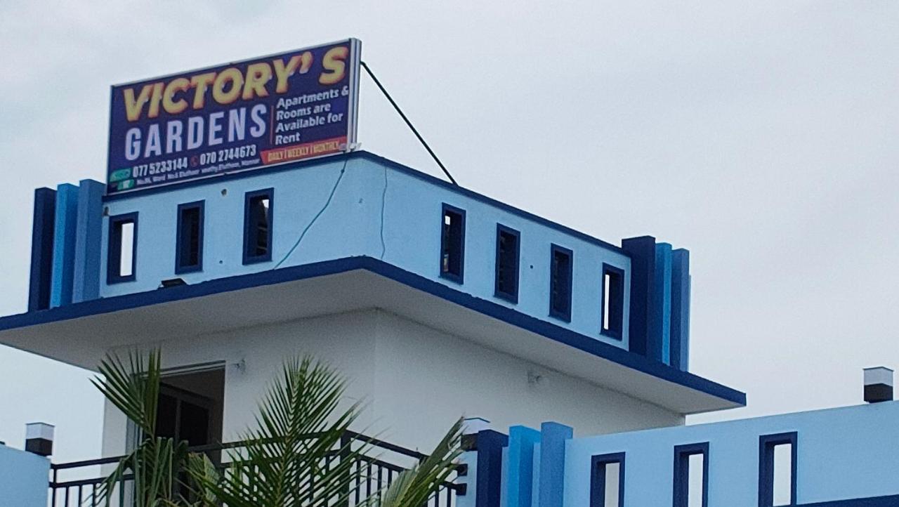 Ferienwohnung Victory'S Gardens Mannar Exterior foto